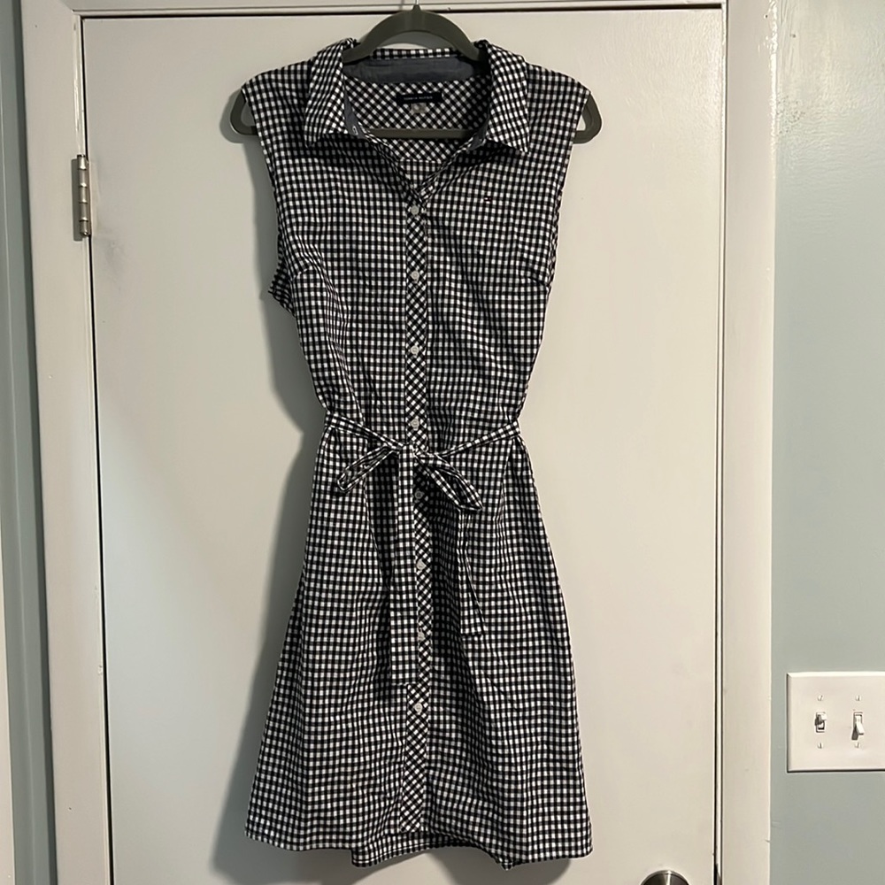 Tommy Hilfiger Gingham Shirt Dress